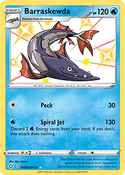 Barraskewda SV032/SV122 Pokémon card from Shining Fates for sale at best price