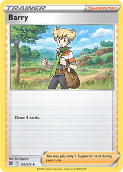 Barry 130/172 Pokémon card from Brilliant Stars for sale at best price