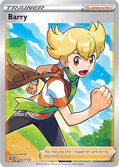 Barry 167/172 Pokémon card from Brilliant Stars for sale at best price