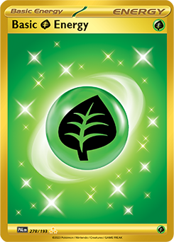 Basic Grass Energy 278/193 Pokémon card from Paldea Evolved for sale at best price