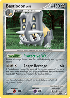 Bastiodon 21/123 Pokémon card from Mysterious Treasures for sale at best price
