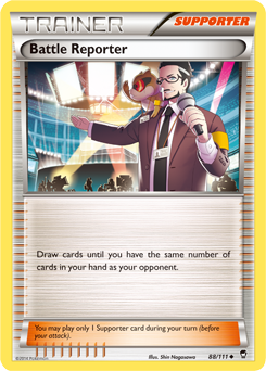 Battle Reporter 88/111 Pokémon card from Furious Fists for sale at best price