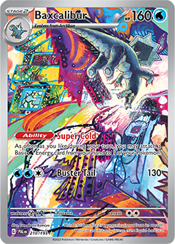 Baxcalibur 210/193 Pokémon card from Paldea Evolved for sale at best price