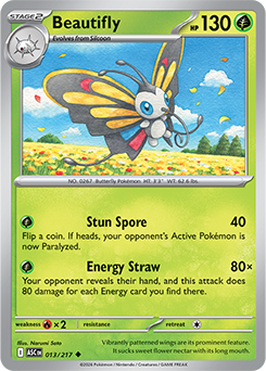 Carte Pokémon Peu commune Charmillon 13/217 de la série Héros Transcendants