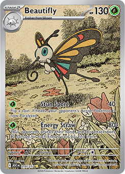 Beautifly 219/217 Pokémon card from Ascended Heroes for sale at best price