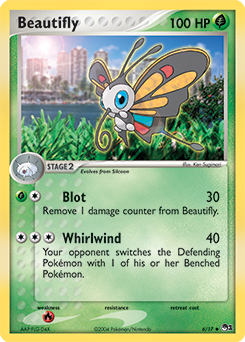 Beautifly 6/17 Pokémon card from POP 1 for sale at best price