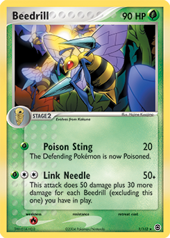 Beedrill 1/112 Pokémon card from Ex Fire Red Leaf Green for sale at best price