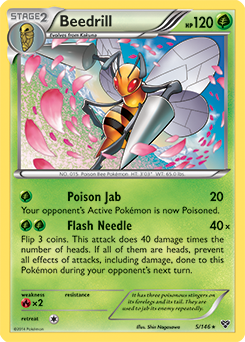 Beedrill 5/146 Pokémon card from X&Y for sale at best price