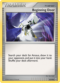 Beginning Door 82/99 Pokémon card from Arceus for sale at best price