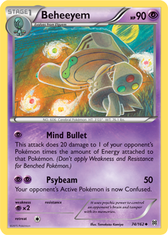 Beheeyem 74/162 Pokémon card from Breakthrough for sale at best price