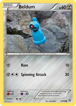 Beldum 47/98 Pokémon card from Ancient Origins for sale at best price