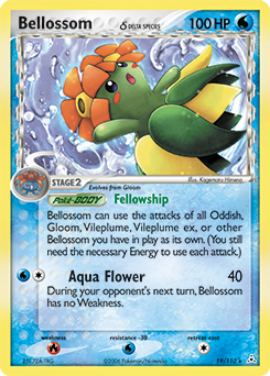 Bellossom 19/110 Pokémon card from Ex Holon Phantoms for sale at best price