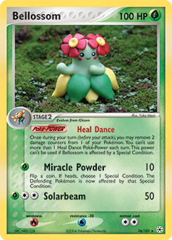 Bellossom 16/101 Pokémon card from Ex Hidden Legends for sale at best price
