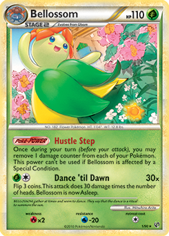 Bellossom 1/90 Pokémon card from Undaunted for sale at best price