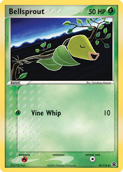 Carte Pokémon Chétiflor 53/112 de la série Ex Rouge Feu Vert Feuille en vente au meilleur prix