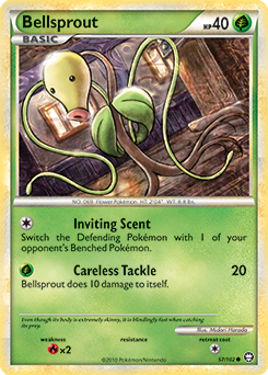 Bellsprout 57/102 Pokémon card from Triumphant for sale at best price