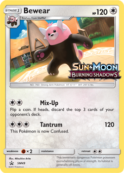 Bewear SM49 Pokémon card from Sun and Moon Promos for sale at best price