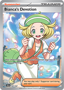 Bianca's Devotion 197/162 Pokémon card from Temporal Forces for sale at best price