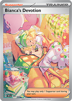 Bianca's Devotion 209/162 Pokémon card from Temporal Forces for sale at best price