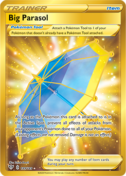 Big Parasol 199/189 Pokémon card from Darkness Ablaze for sale at best price