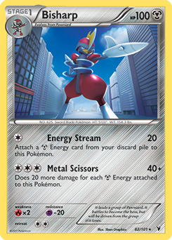 Bisharp 82/101 Pokémon card from Noble Victories for sale at best price