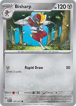Bisharp 147/217 Pokémon card from Ascended Heroes for sale at best price