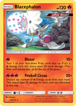 Blacephalon 32/214 Pokémon card from Unbroken Bonds for sale at best price
