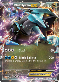 Black Kyurem EX 95/135 Pokémon card from Plasma Storm for sale at best price