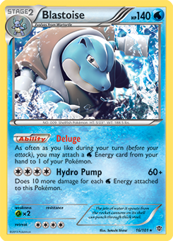 Blastoise 16/101 Pokémon card from Plasma Blast for sale at best price