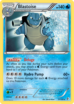 Blastoise 31/149 Pokémon card from Boundaries Crossed for sale at best price