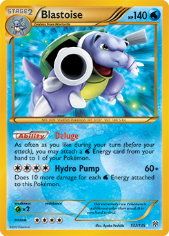 Blastoise 137/135 Pokémon card from Plasma Storm for sale at best price
