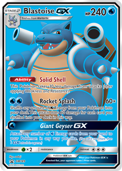 Blastoise GX SM189 Pokémon card from Sun and Moon Promos for sale at best price