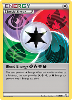 Uncommon Pokémon card Blend Energy 117/124 from Dragons Exalted expansion