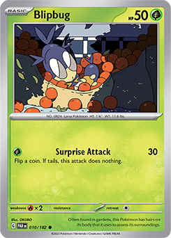 Blipbug 10/182 Pokémon card from Paradox Rift for sale at best price
