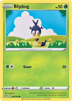 Blipbug 018/196 Pokémon card from Lost Origin for sale at best price