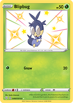 Shining Pokémon Pokémon card Blipbug SV007/SV122 from Shining Fates expansion