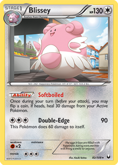 Blissey 82/108 Pokémon card from Dark Explorers for sale at best price