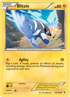 Blitzle 35/101 Pokémon card from Noble Victories for sale at best price