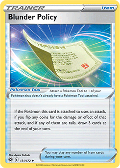 Blunder Policy 131/172 Pokémon card from Brilliant Stars for sale at best price