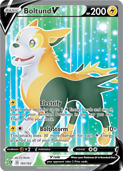 Boltund V 181/192 Pokémon card from Rebel Clash for sale at best price
