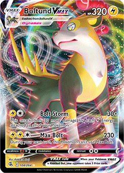 Boltund VMAX 104/264 Pokémon card from Fusion Strike for sale at best price