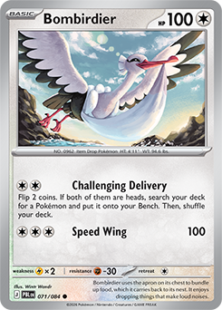 Carte Pokémon Communes Lestombaile 71/84 de la série Nuit Noire