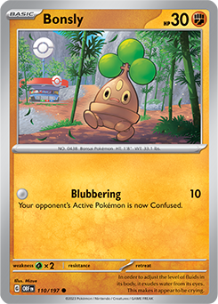 Bonsly 110/197 Pokémon card from Obsidian Flames for sale at best price