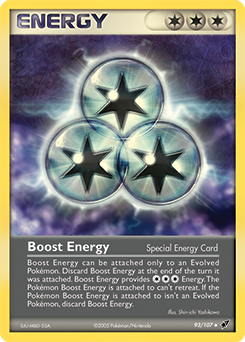 Boost Energy 93/107 Pokémon card from Ex Deoxys for sale at best price