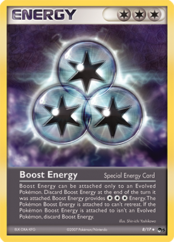 Carte Pokémon Boost Energy 8/17 de la série POP 5 en vente au meilleur prix