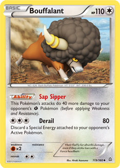 Bouffalant 119/160 Pokémon card from Primal Clash for sale at best price