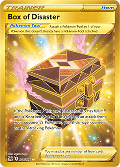 Box of Disaster 214/196 Pokémon card from Lost Origin for sale at best price
