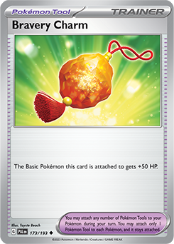Bravery Charm 173/193 Pokémon card from Paldea Evolved for sale at best price