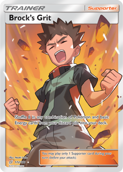 Brock's Grit 172/181 Pokémon card from Team Up for sale at best price