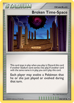 Broken Time-Space 104/127 Pokémon card from Platinuim for sale at best price